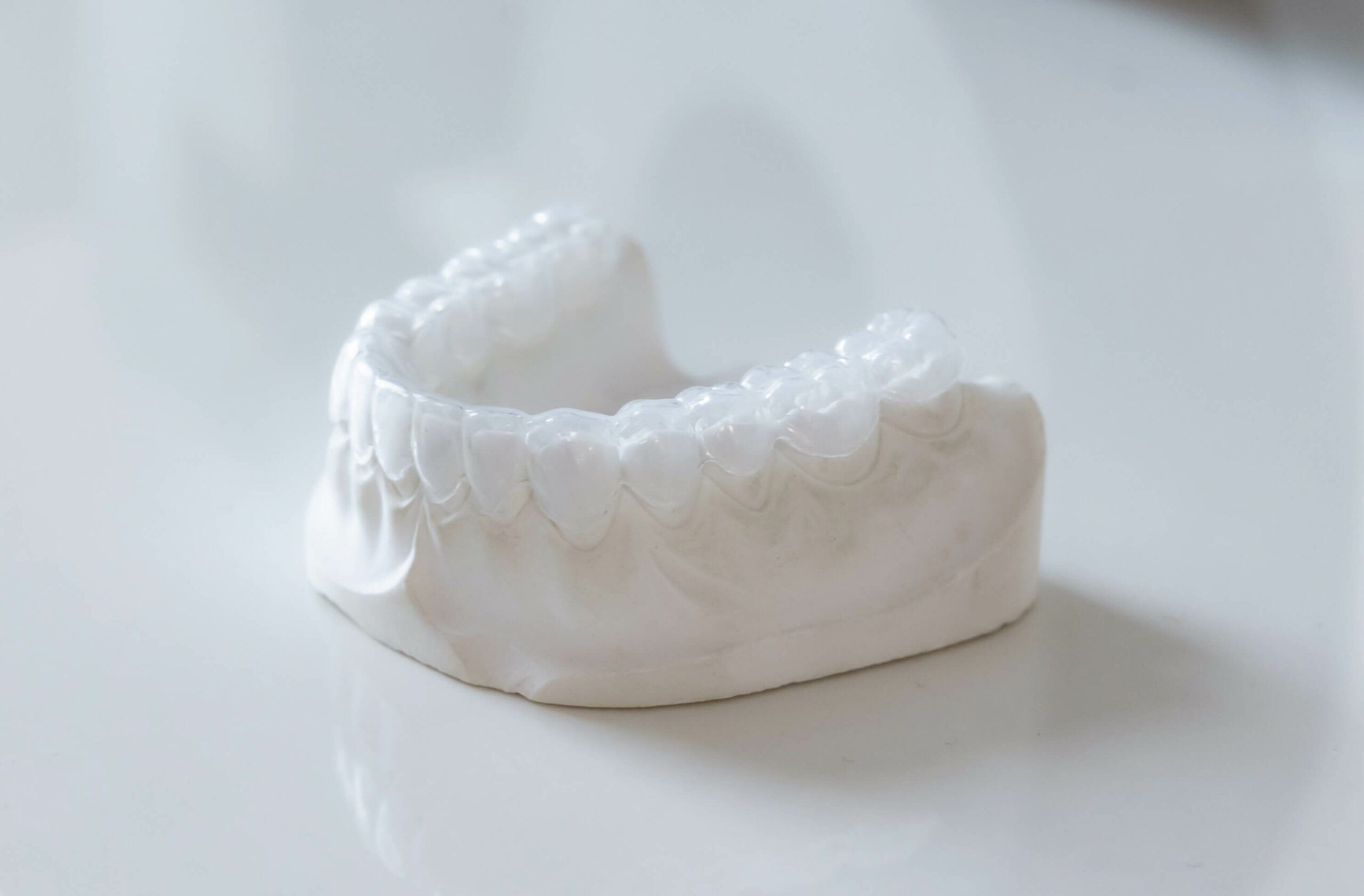 Beispiel einer Invisalign Schiene